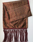 Silk Brocade Scarves