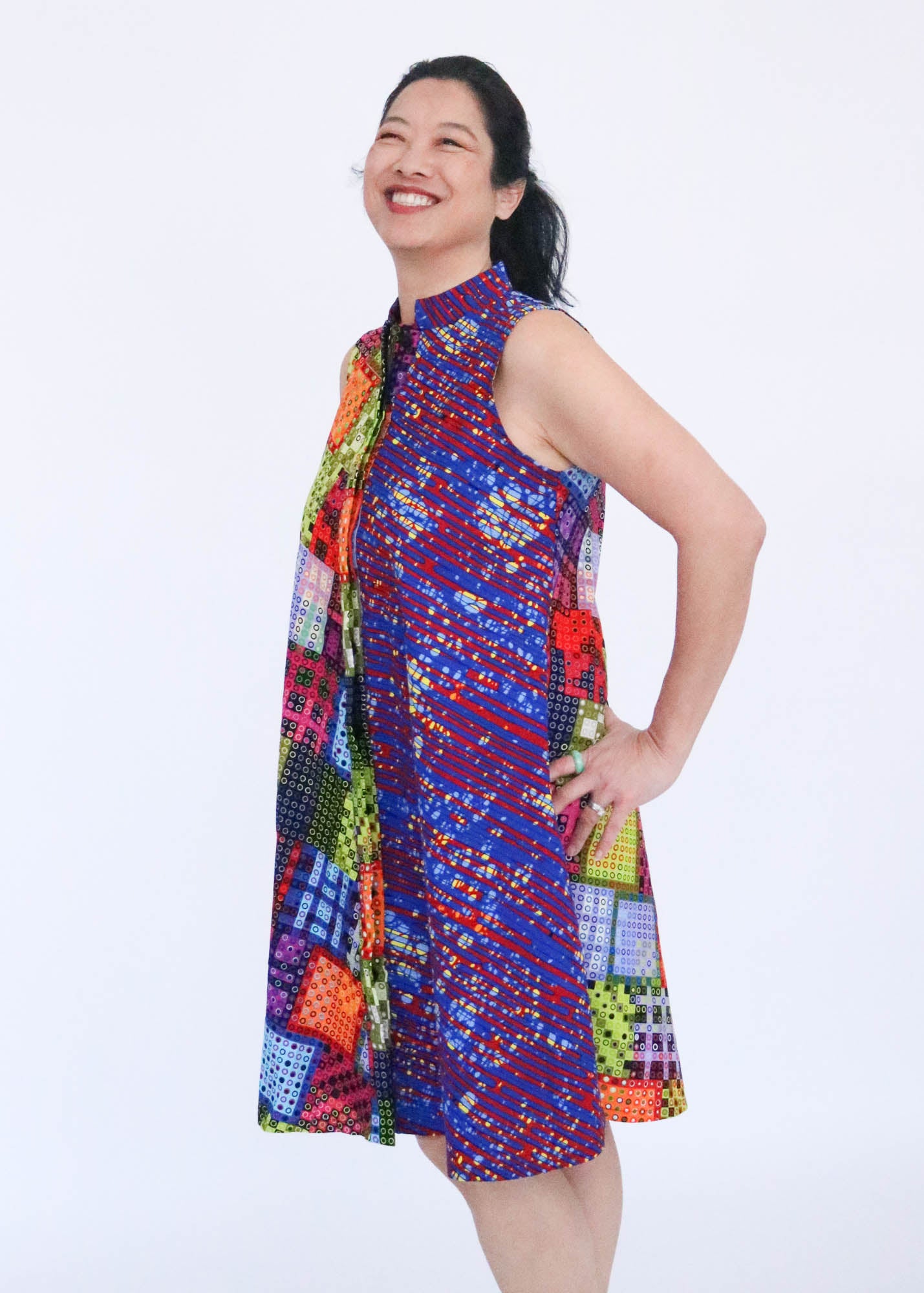 Cross Stitch Sleeveless Dress