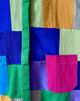 Halo Halo Patchwork Sleeveless Shirt