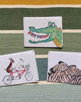 Recycled Newspaper Greeting Cards by Provisions