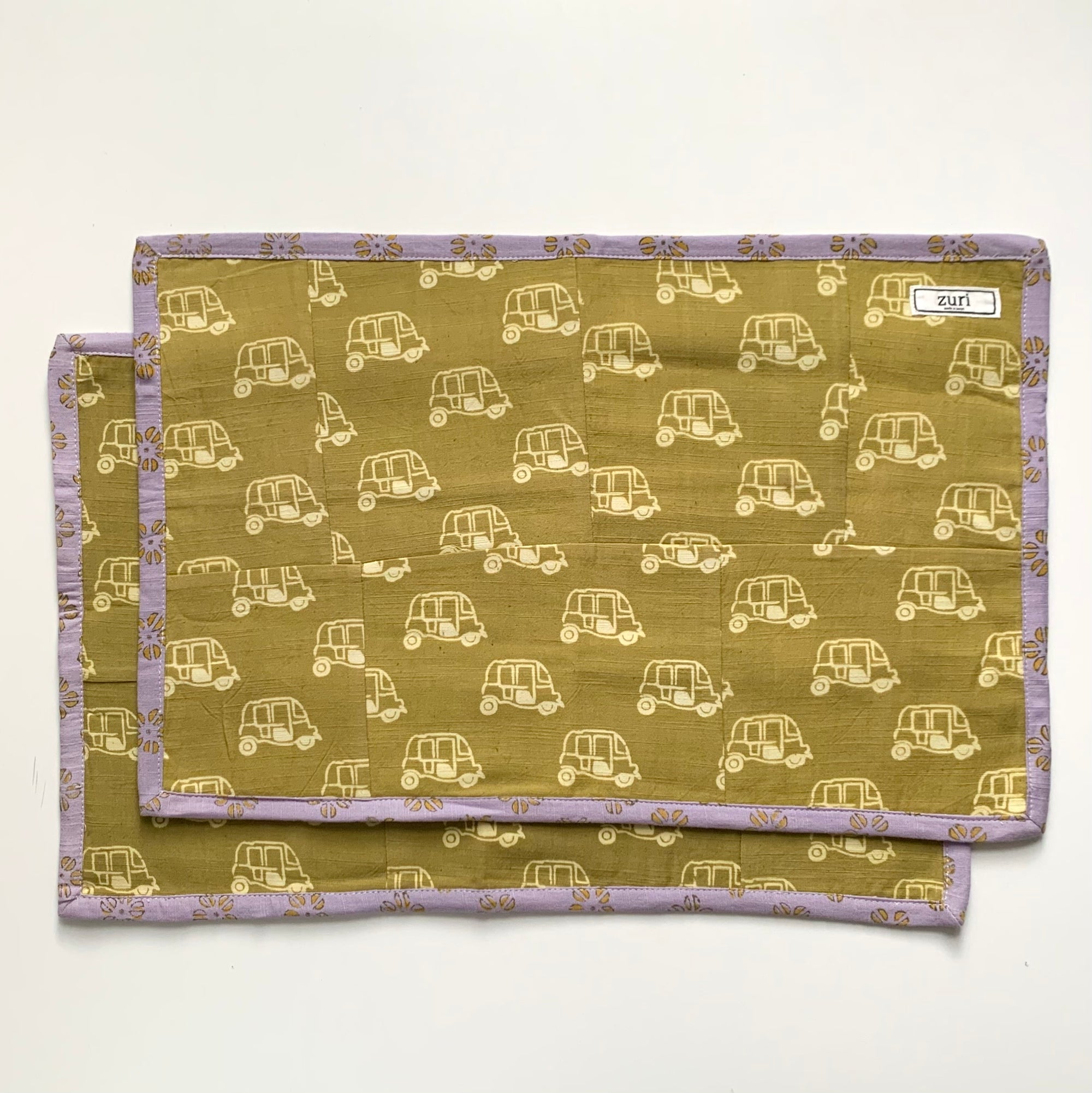 Reversible Patchwork Placemats | Set of 2