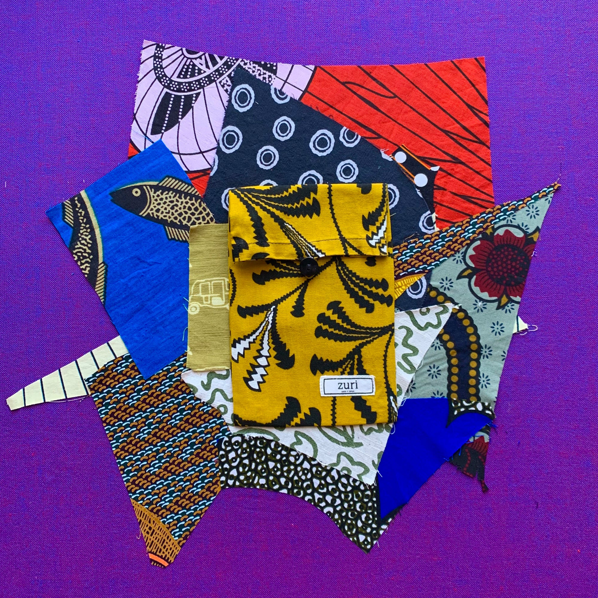 Fabric Scrap Pouch