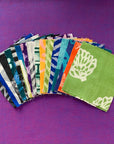 Handprinted in Ghana Batik Quilting Bundles