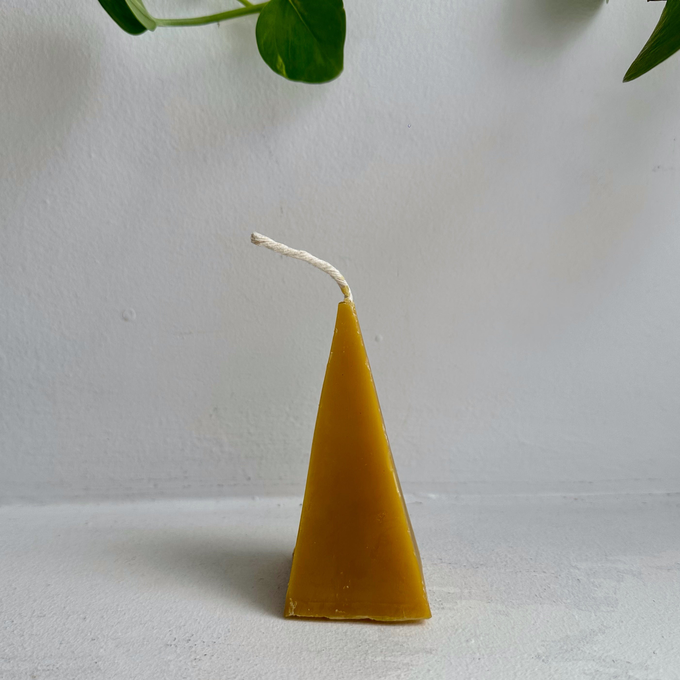 Pyramid Pure Beeswax Candle