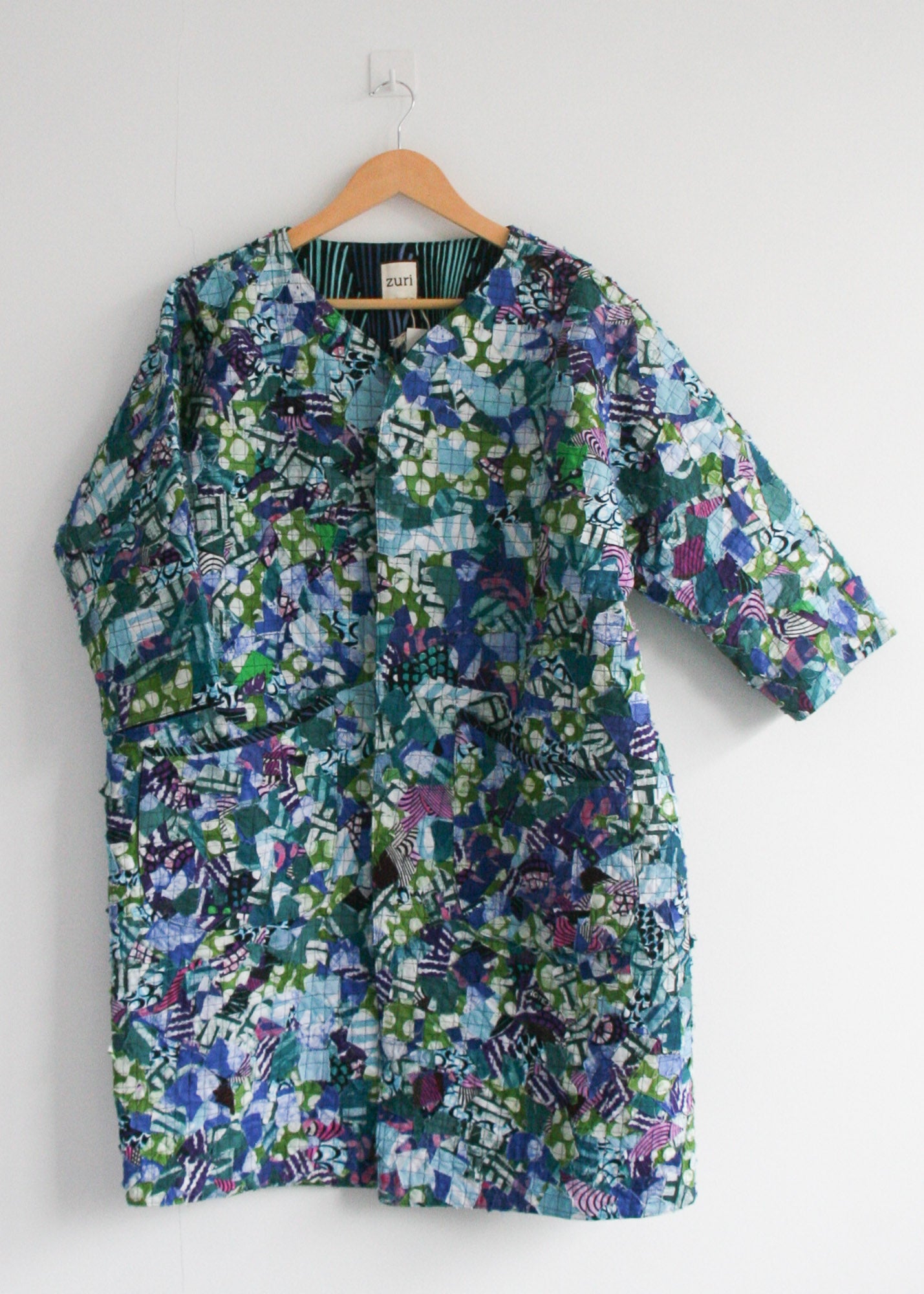 Confetti Open Front Coat – Zuri