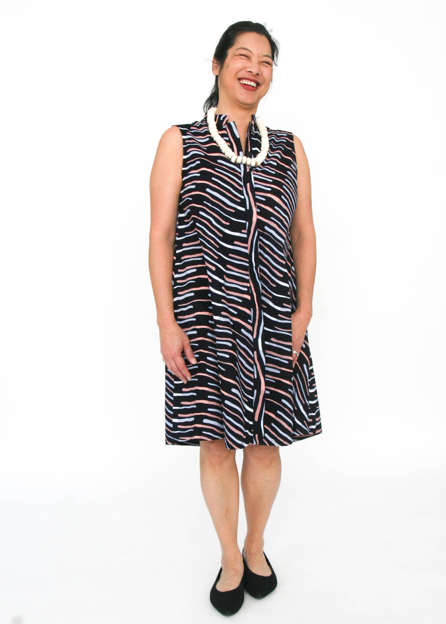 Swoosh Sleeveless Dress