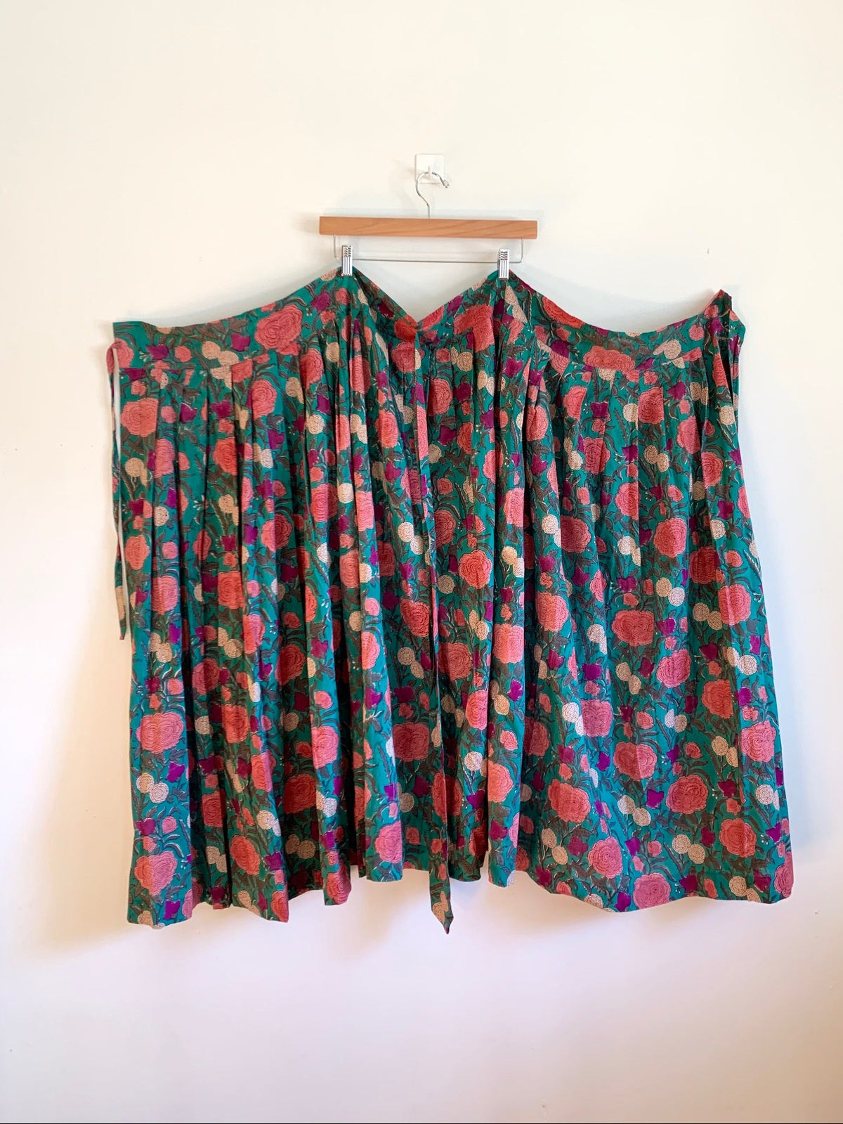 Floral Wrap Skirt