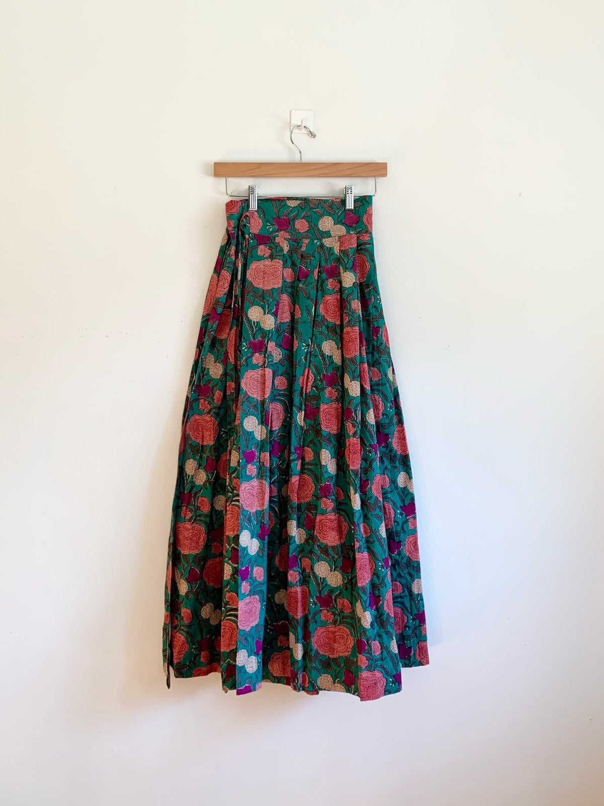 Floral Wrap Skirt
