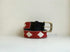 Red and White Beaded Belt