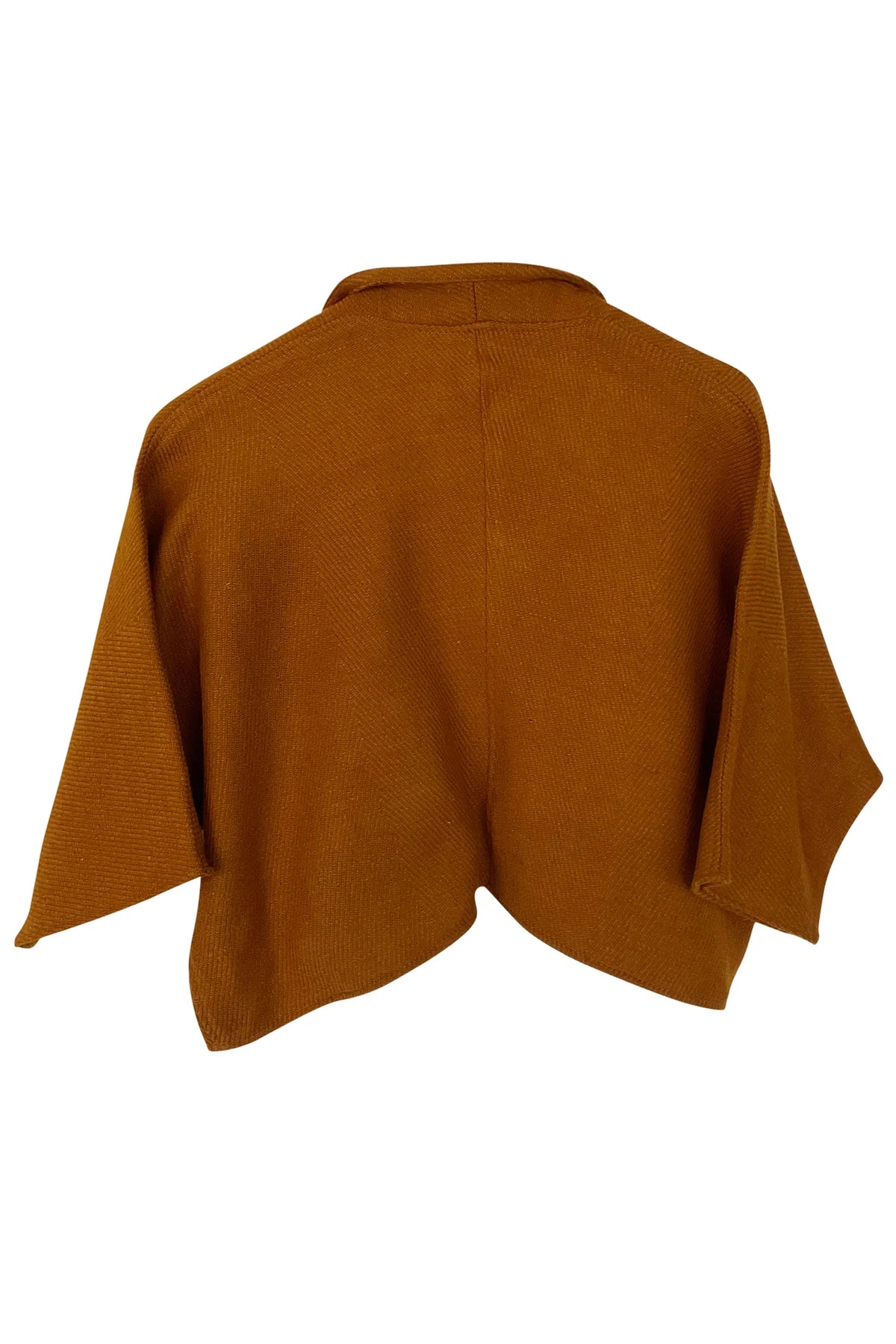 Julahas Wool Silk Waterfall Bolero Sunshine