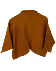 Julahas Wool Silk Waterfall Bolero Sunshine