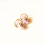 Kazuri Pearl Collection: Mwezi Earring