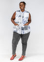 Sfumato Patchwork Sleeveless Shirt