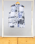Sfumato Patchwork Sleeveless Shirt