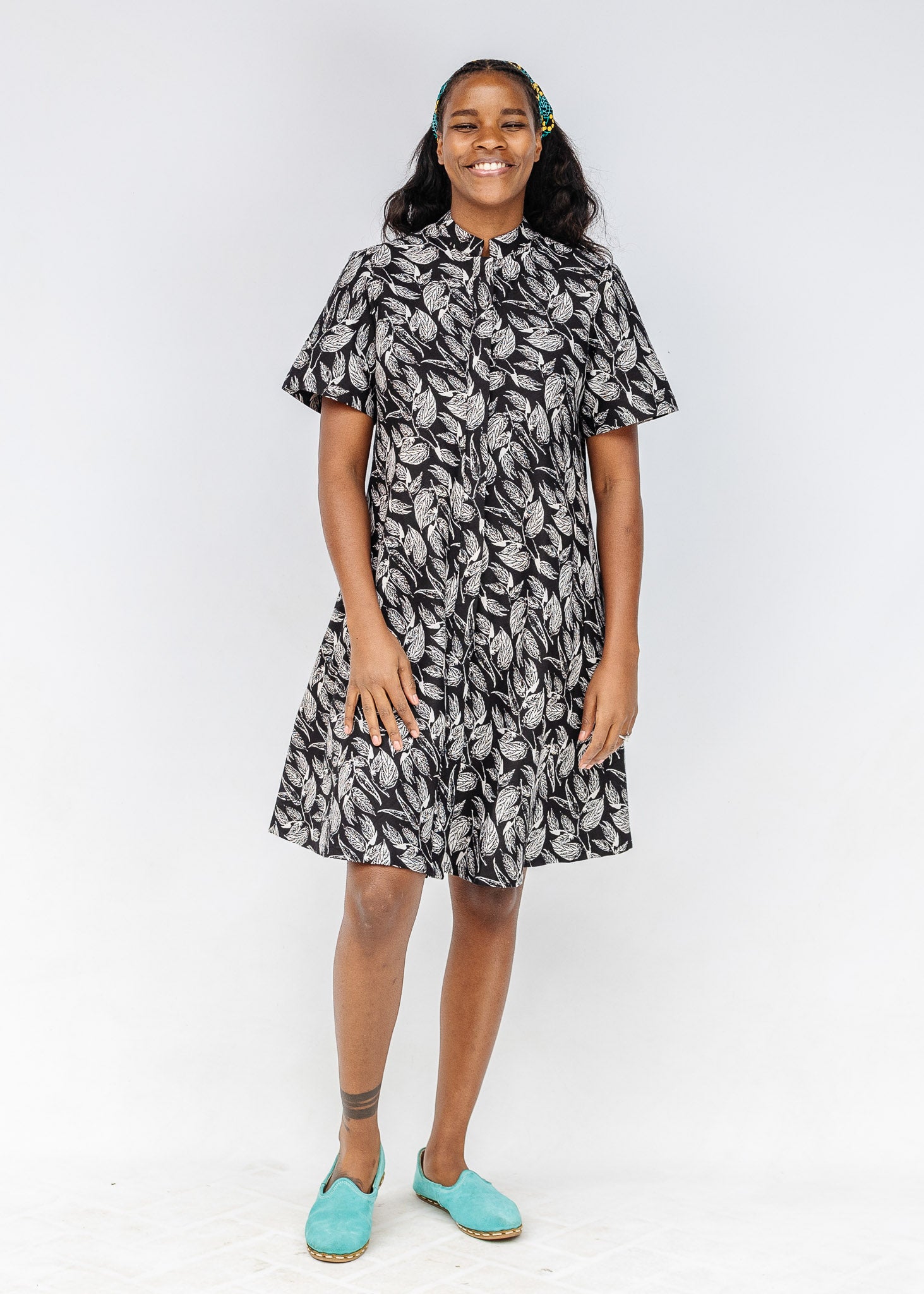 Nocturne Fitted Short Sleeved Dress
