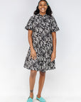 Nocturne Fitted Short Sleeved Dress