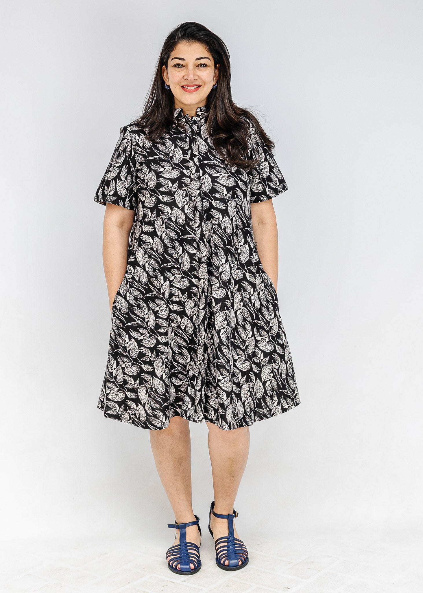 Nocturne Fitted Short Sleeved Dress