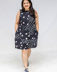 Callisto Patchwork Reversible Shift Dress