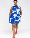Do the Wave Reversible Patchwork Shift Dress