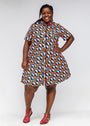 Better Half Fitted Short Sleeved Dress