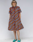 Better Half Fitted Short Sleeved Dress