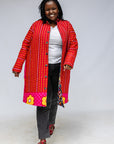 Confetti Reversible Swing Coat