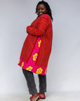 Confetti Reversible Swing Coat