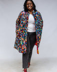 Confetti Reversible Swing Coat