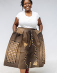 Pencil Swing Skirt