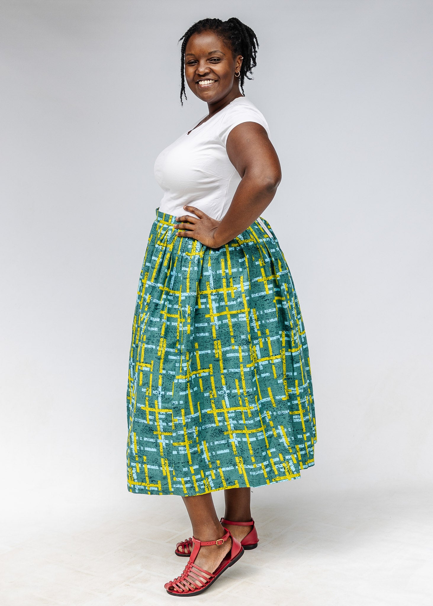 Go Green Swing Skirt
