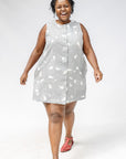 Tip Top Reversible Patchwork Shift Dress