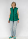 Viridian Patchwork Sleeveless Shirt