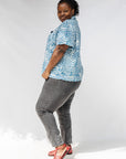 Vitamin Sea Relaxed Patchwork Short Sleeved Shirt