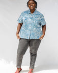 Vitamin Sea Relaxed Patchwork Short Sleeved Shirt