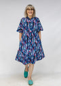Opalescent Short Sleeved Dress
