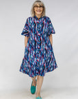 Opalescent Short Sleeved Dress