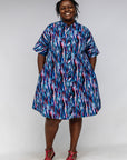 Opalescent Short Sleeved Dress