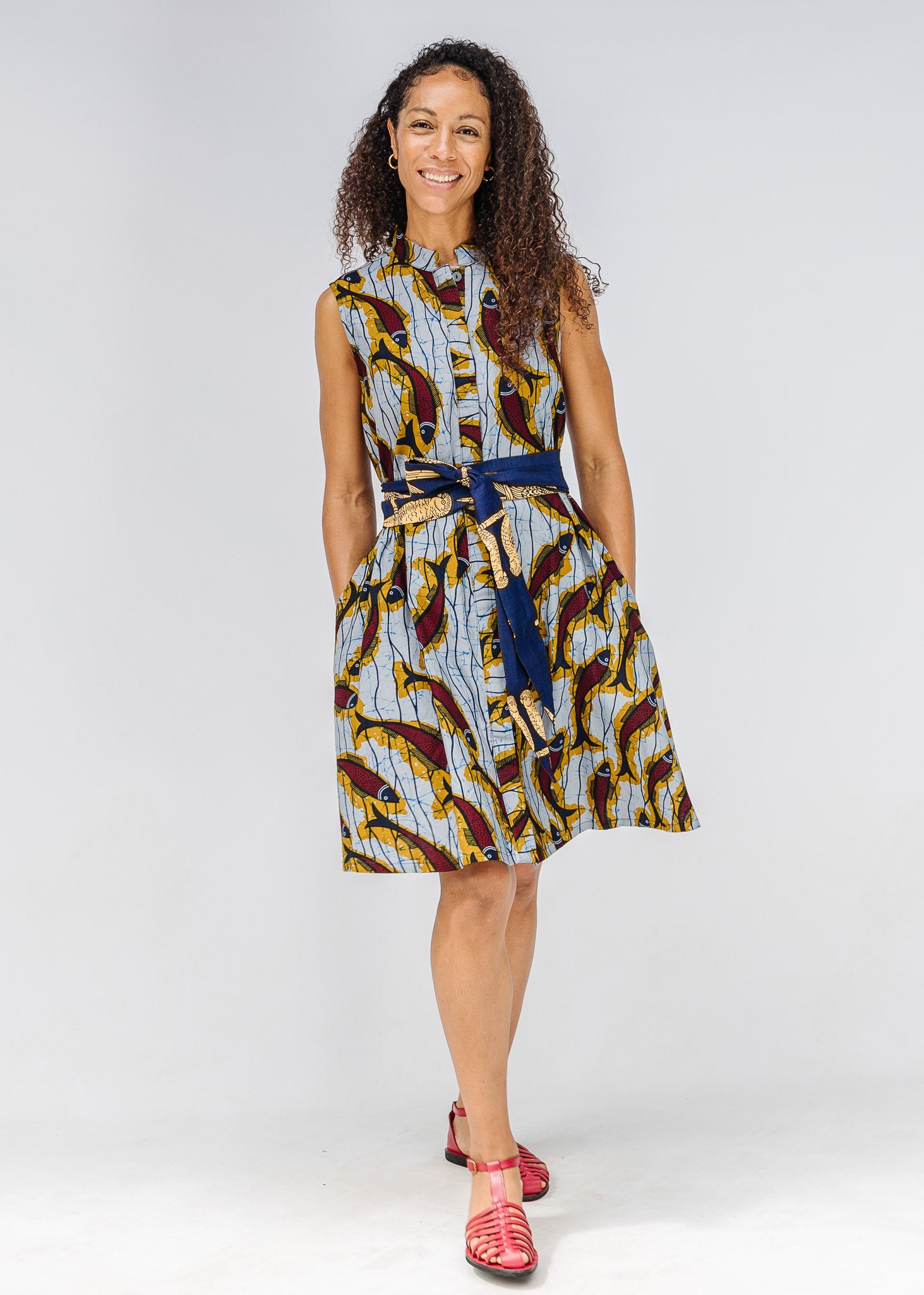 Off the Hook Sleeveless Dress