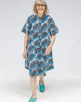 Skyfall Relaxed Short Sleeved Dress