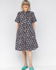Lux Fitted Short Sleeved Dress