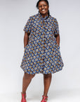 Lux Fitted Short Sleeved Dress