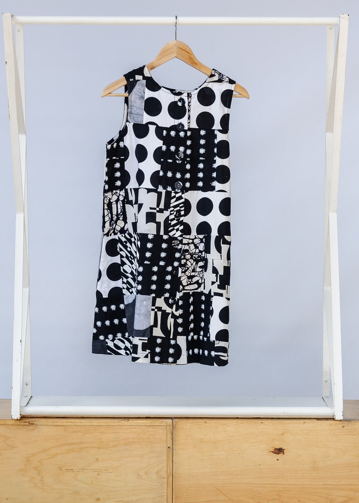 Amalgam Patchwork Shift Dress
