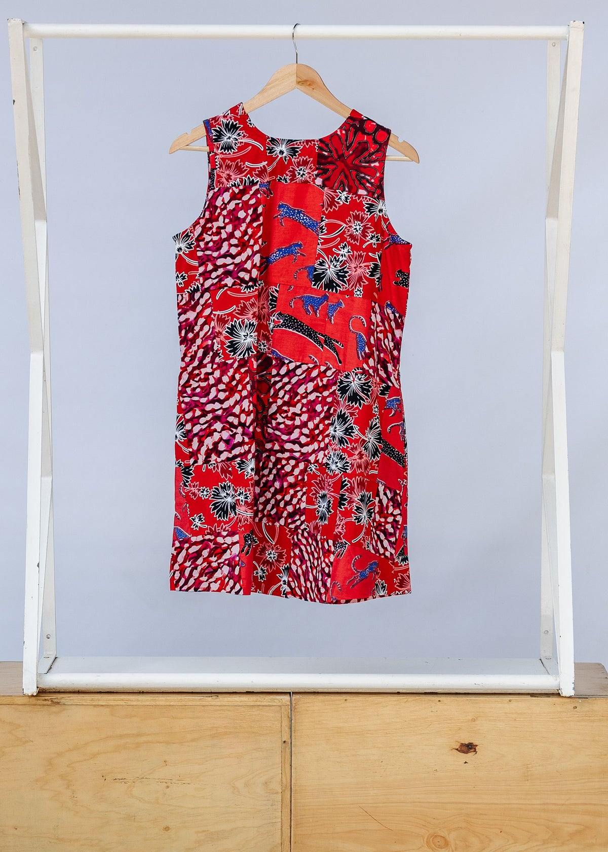 Medley Patchwork Shift Dress