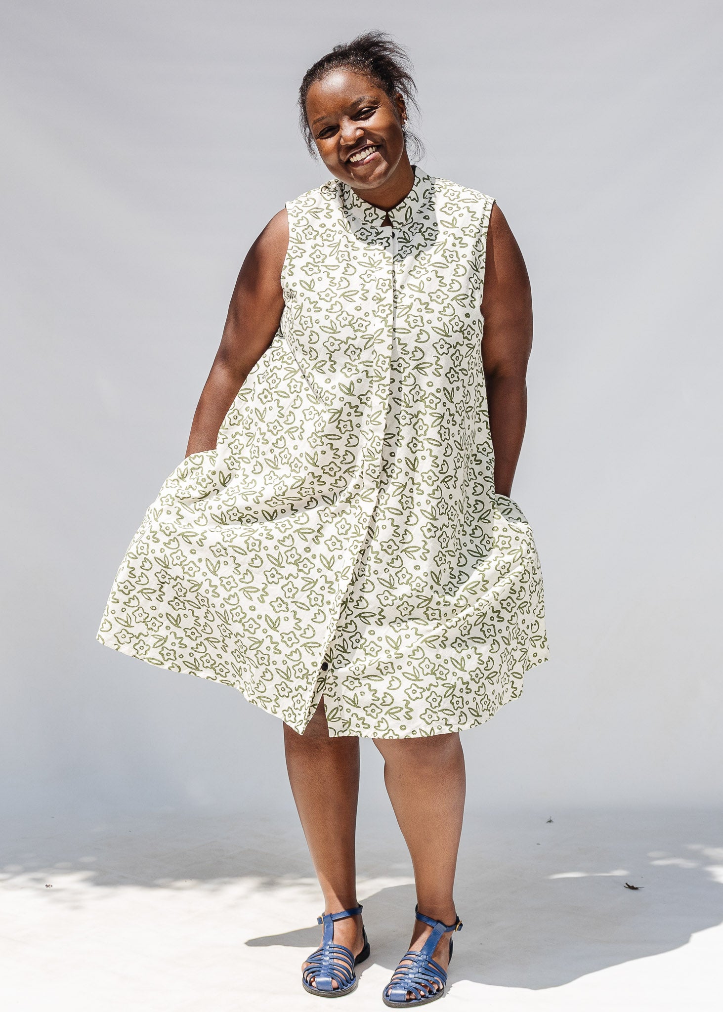 Calliope Sleeveless Dress – Zuri