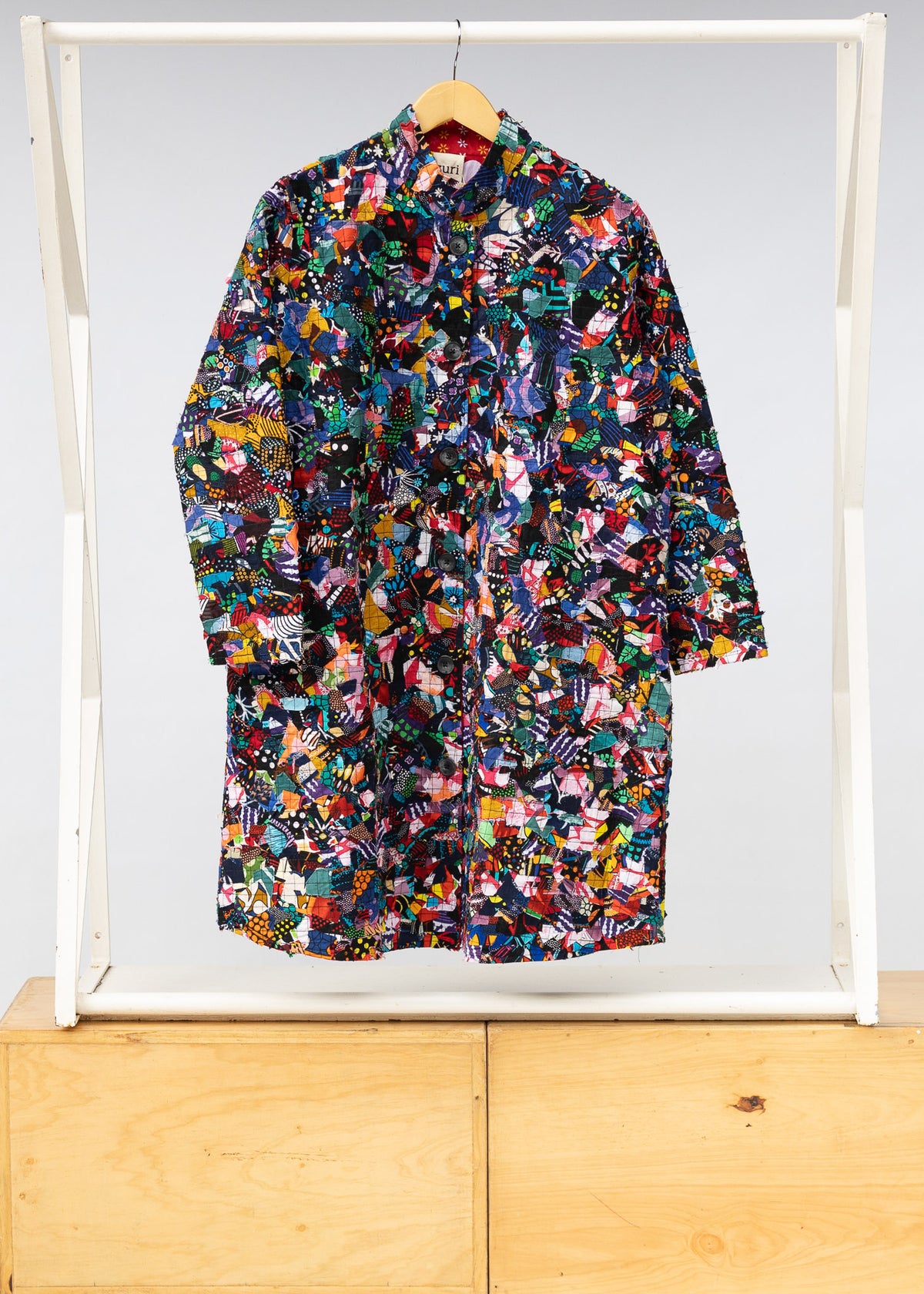 Confetti Reversible Swing Coat