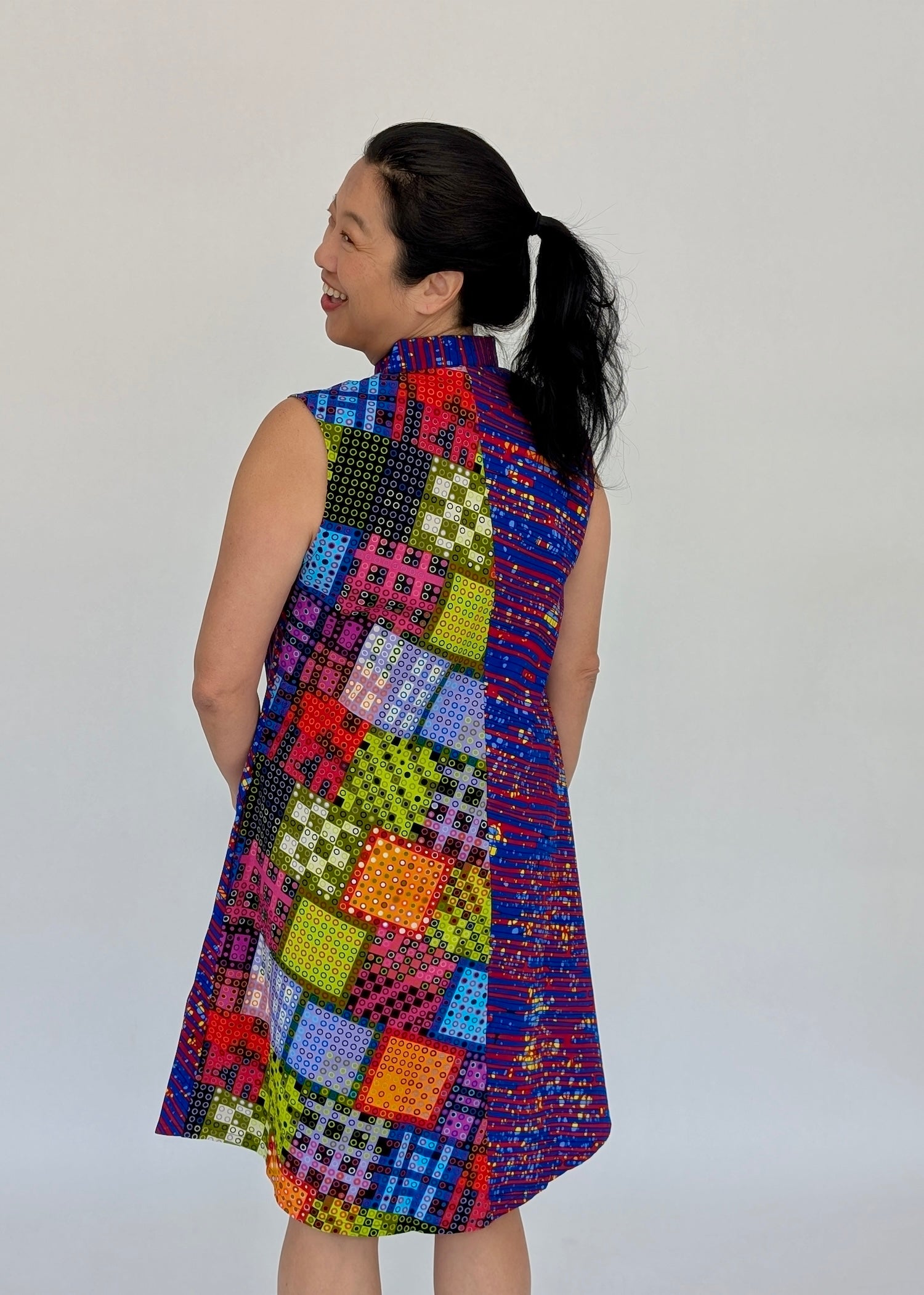 Cross Stitch Sleeveless Dress