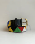 Rainbow Beaded Belt