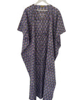 Julahas Blockprint Cotton Kaftan Long