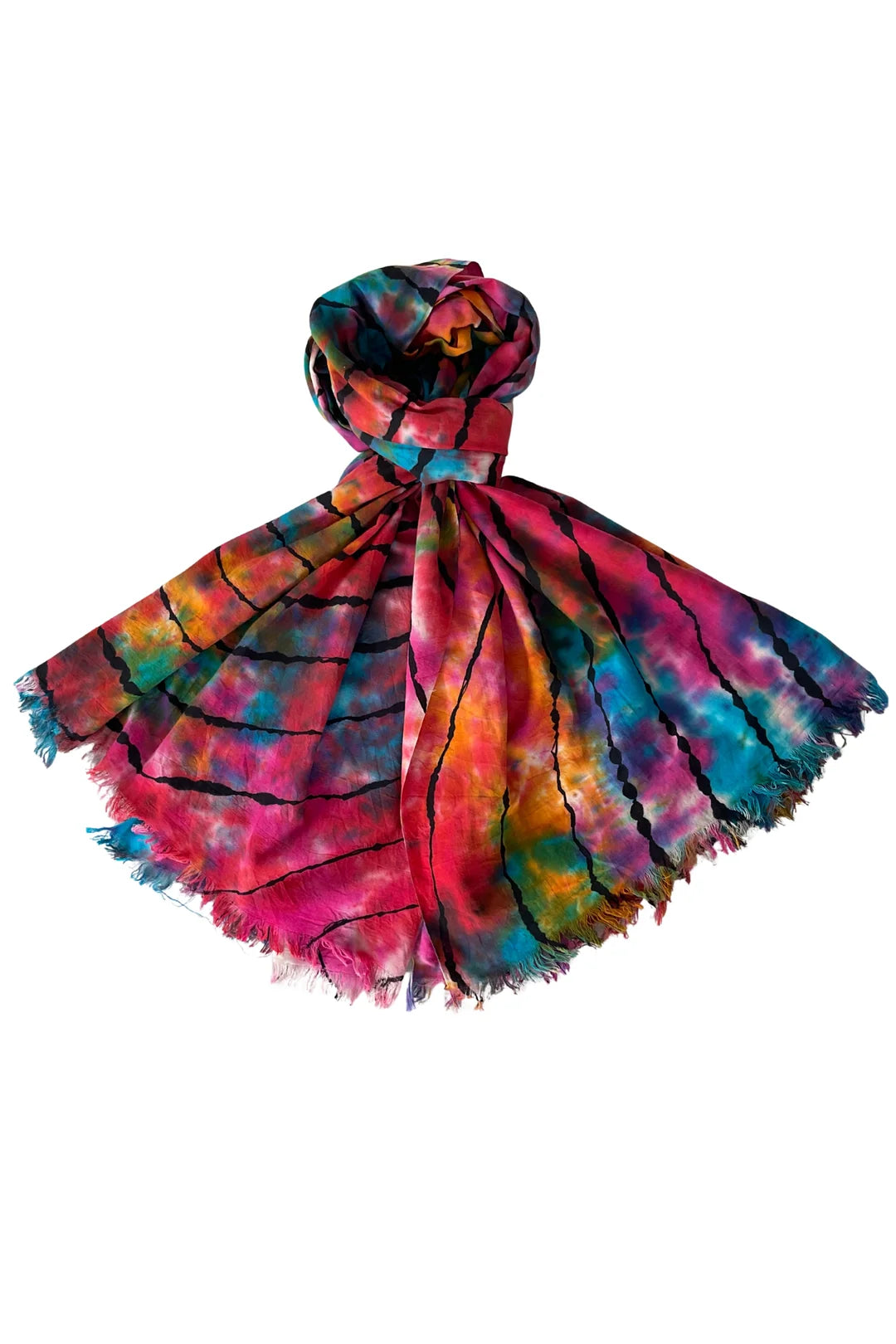 Julahas Cotton Tie-dye Scarf
