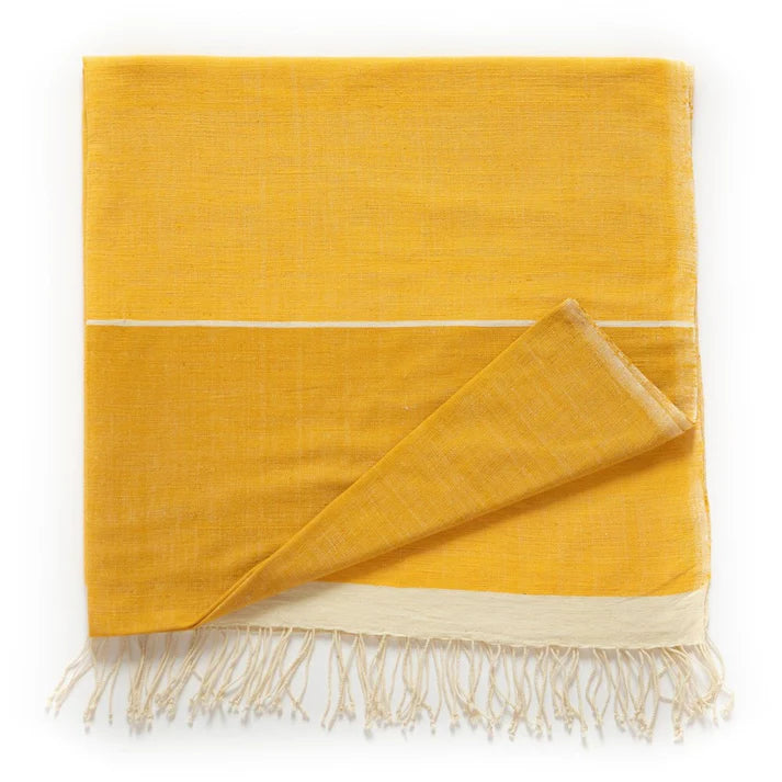 Ethiopian Handwoven Eco-Friendly Cotton Beach Towel